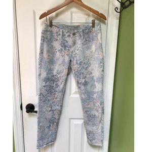 American Eagle Pastel Floral Jegging